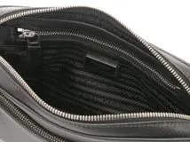 PRADA　プラダ　セカンドバッグ　 ブラック 　レザー　2VF007【431】2143100488472