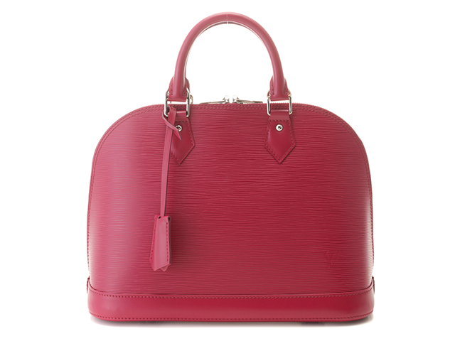 極美品 ルイヴィトン エピ アルマ PM フューシャ M40490 ハンドバッグ LOUIS VUITTON ルイ・ヴィトン アルマPM ハンドバッグ エピ フューシャ
