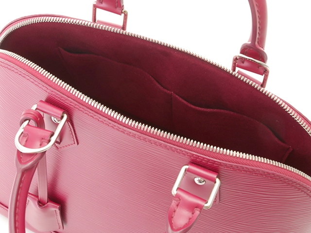 LOUIS VUITTON ルイ・ヴィトン アルマPM ハンドバッグ エピ フューシャ M40490 2143400488656 【205】