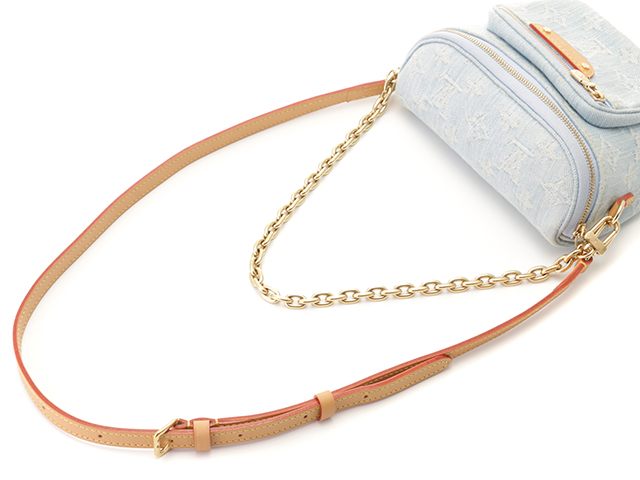 LOUIS VUITTON ルイヴィトン ミニバムバッグ モノグラム・デニム