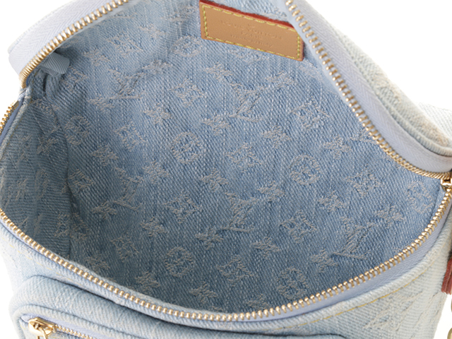 LOUIS VUITTON ルイヴィトン ミニバムバッグ モノグラム・デニム