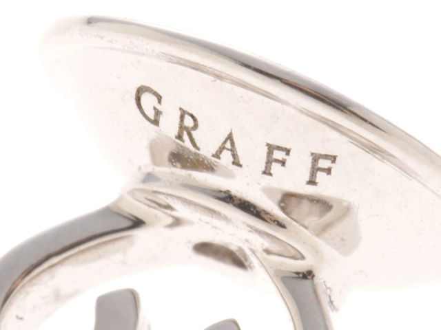 GRAFF グラフ パヴェ バタフライ ダイヤモンド スモール スタッド イヤリング RGE1152 K18ホワイトゴールド ダイヤモンド計1.10ct  2023年正規品【472】SJ