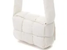 【新品】BOTTEGA VENETA　キャンディ　カセットバッグ　ホワイト Bottega Veneta® Candy Loop in White. Shop online now.