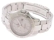 P番2001年並行品 ROLEX ロレックス 腕時計 ヨットマスター40 ロレジウム 16622 シルバー文字盤 オイスタースチール／プラチナ 自動巻き【471】