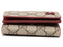 GUCCI グッチ 二つ折財布 GGディテールツキ ミッツオリサイフ