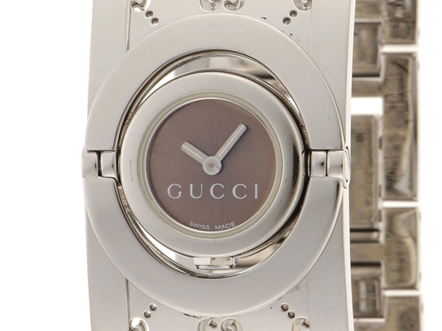 GUCCI グッチ トワール 112 ステンレス 女性用クオーツ時計【473