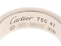 Cartier　カルティエ　ラブＲ　リング　K18　ホワイトゴールド　7号　6.4g 　2143100496583