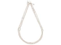 Hermès　エルメス　ニューファランドールネックレス　　シルバー素材　80g　【471】L