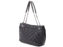 CHANEL マトラッセ　チェーンショルダートート　ブラック　 A67292　【436】 2143100498068