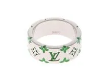LOUIS VUITTON　ルイヴィトン　モザイクシルバーリング　約24号 LOUIS VUITTON（ルイ・ヴィトン） 並行輸入 リング モノグラム リング
