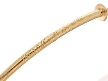 TIFFANY＆CO. ティファニー エルサ・ペレッティ ダイヤモンド フープピアス 60018046 ミディアム K18YG ダイヤモンド0.10ct 重さ約2.7g【472】SJ