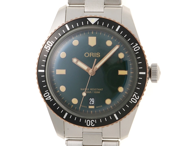 ORIS オリス ダイバーズ65 0173377074357 ステンレス グリーン ORIS オリス ダイバーズ65 0173377074357 ステンレス グリーン