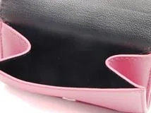 BALENCIAGA　バレンシアガ　エブリティ　ミニウォレット　ピンク/ブラック　516402　2143100501317　【205】