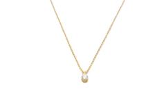 agete アガット ネックレス 10214116067 K18 ゴールド ダイヤモンド 0.05ct 【460】2143100502468