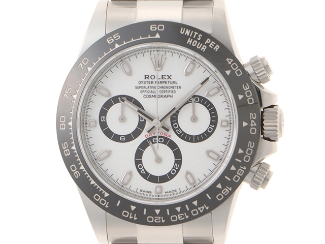2018年保証有　ROLEX　ロレックス　デイトナ　116500LN　ホワイト文字盤　ステンレススチール　自動巻き　メンズ　腕時計（2143100504417）【200】C