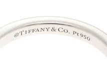 TIFFANY＆CO　ティファニー　リング　PT950プラチナ　＃6.5　ダイヤモンド　約3.2g　2143100504431【208】