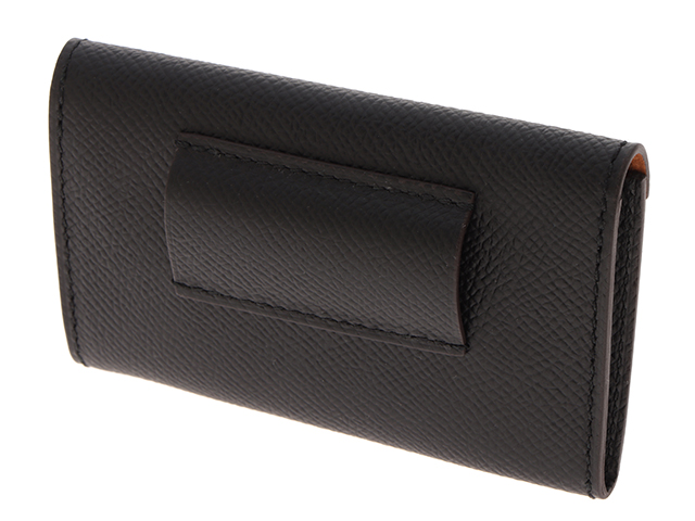 エルメス ベルト ケリー ポケット 18 黒 ゴールド金具 HERMES ケリー