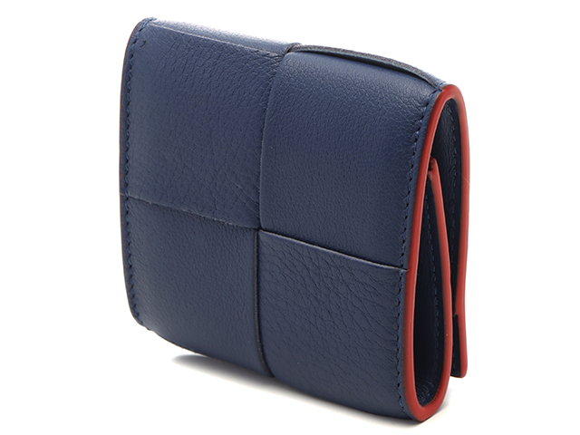 BOTTEGA VENETA ボッテガヴェネタ カセット コインケース ネイビー系