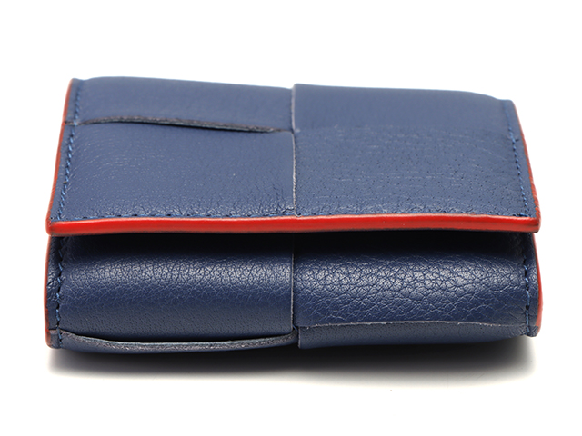 BOTTEGA VENETA ボッテガヴェネタ カセット コインケース ネイビー系