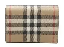 BURBERRY ヴィンテージチェック トリフォールドウォレット 3