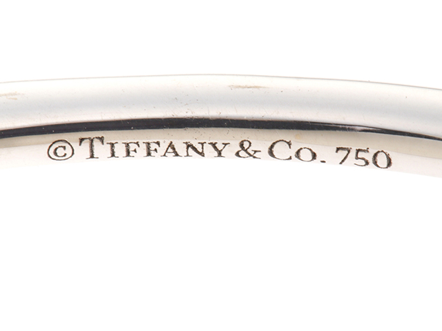 TIFFANY＆CO ティファニー メトロ ヒンジバングル バングル K18