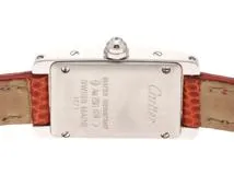 CARTIER　カルティエ　ミニタンク　アメリカン　WB710015　クォーツ　ダイヤモンドベゼル　ホワイトゴールド　参考定価：2,376,000円　【432】