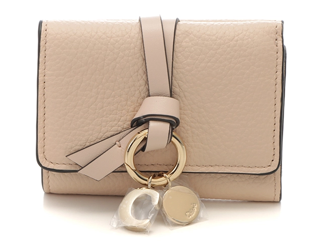 Chloe クロエ Alphabetミニトリフォールドウォレット 3つ折り