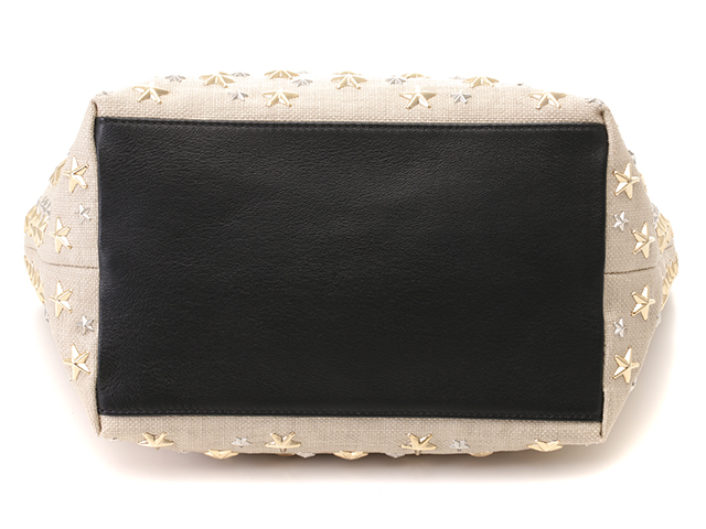 JIMMY CHOO ジミーチュウ スタースタッズ トートバッグ ベージュ  