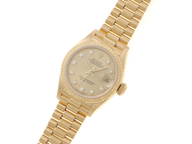 97番 ROLEX ロレックス デイトジャスト 69178G 1987年製 金無垢
