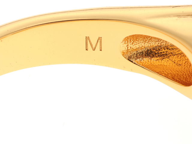 GUCCI グッチ GUCCIロゴリング GP 773855 I4600 8005 ＃M【431  