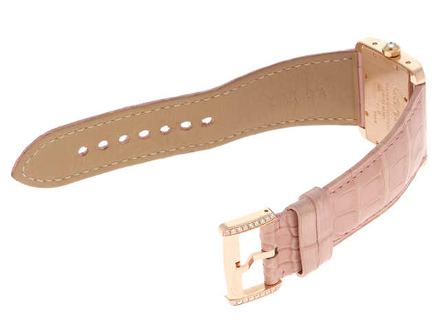 Cartier カルティエ アルディロン タンク クロコ 型押し レザーベルト