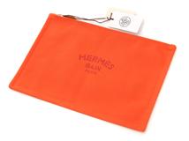 HERMES　エルメス　ヨッティングGM　オレンジ　シルバー金具【430】2143100507920