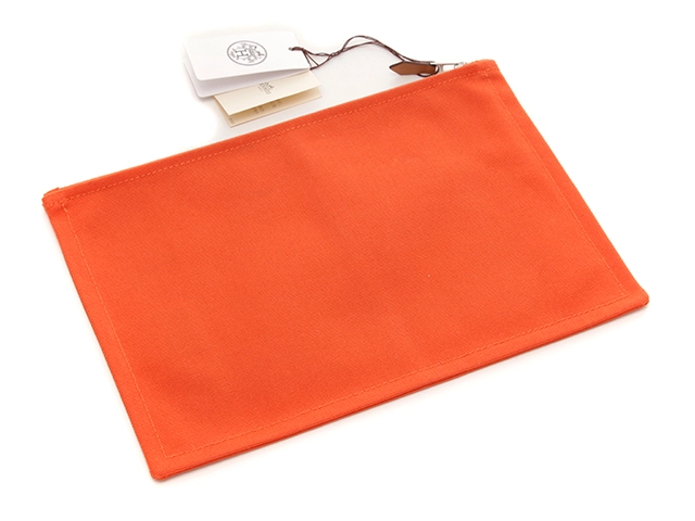 HERMES　エルメス　ヨッティングGM　オレンジ　シルバー金具【430】2143100507920