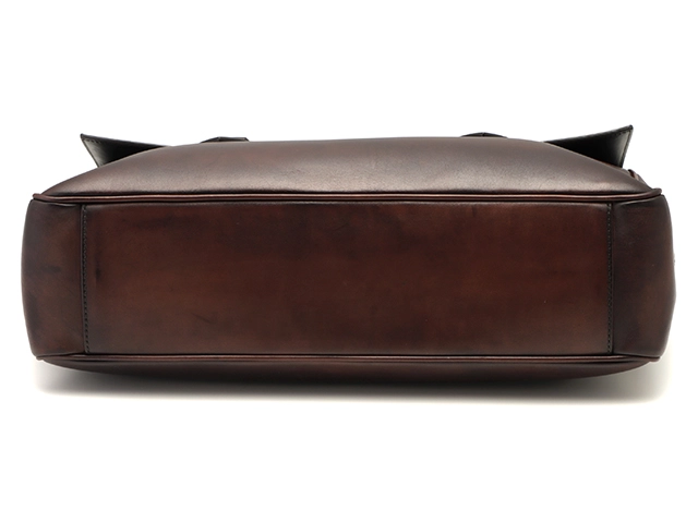 BERLUTI　ベルルッティ　エミーオ　スクリット　　カリグラフィ　ブリーフケース　ブラウン　ヴェネ【471】IK