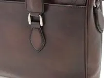 BERLUTI　ベルルッティ　エミーオ　スクリット　　カリグラフィ　ブリーフケース　ブラウン　ヴェネ【471】IK