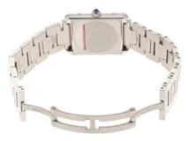 Cartier カルティエ タンク･ソロSM W5200013 SS ステンレススチール シルバーローマ文字盤 クォーツ【460】2143100509139