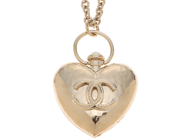 CHANEL シャネル アクセサリー ネックレス ハート ロケットペンダント