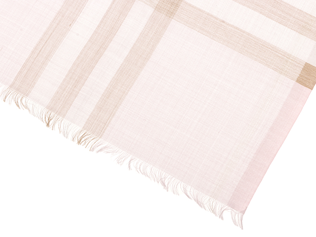 【関税込み】Burberry ピンク チェック プールスライド Burberry: ピンク チェック プールスライド | SSENSE 日本