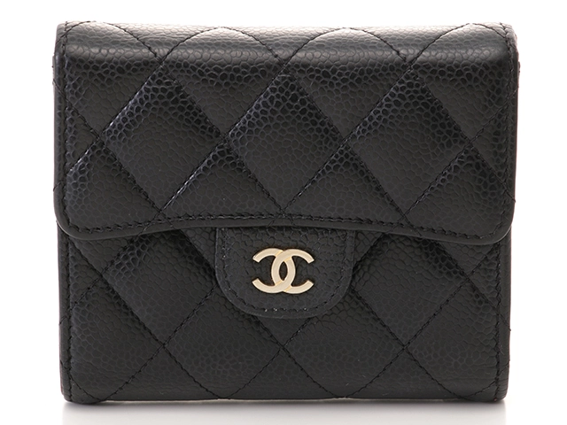 CHANEL シャネル クラシック スモール フラップ ウォレット マトラッセ  