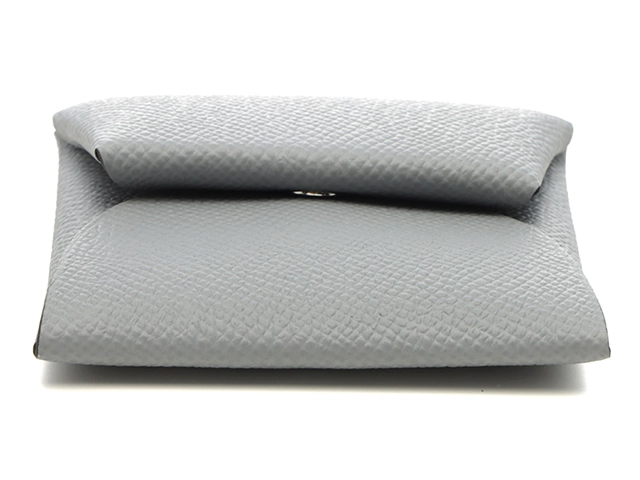 HERMES　エルメス　バスティア　グリパンタン/SV　ヴォーエプソン　2143100510975【434】