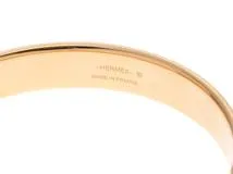 HERMES　エルメス　オランプバングル　ブルーニュイ　ヴォーマダム/GP　H500180FC2ZT2　2143100511170【432】