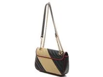 GUCCI グッチ GGマーモント キルティングバイカラーチェーン