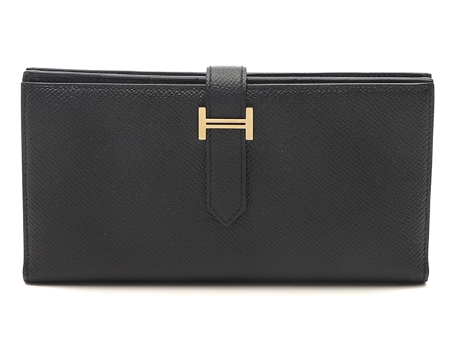 【極美品】HERMES エルメス　べアンスフレ　C刻印　トスカ　エプソン　長財布 極美品】HERMES エルメス べアンスフレ C刻印 トスカ エプソン