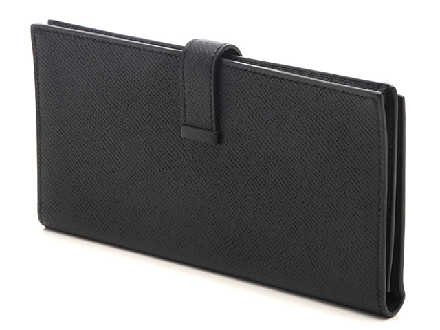 極美品 HERMES エルメス ベアンスフレ ▢N刻印 ブラック 箱付 HERMES エルメス ベアンスフレ ブラック/GP ヴォーエプソン C