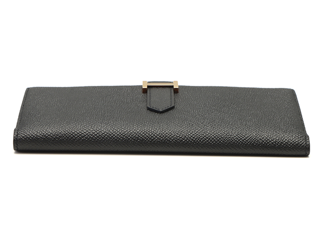 【YOSHIDA 】HERMES ベアンスフレ ヴォーエプソン ブラック HERMES エルメス ベアンスフレ 長財布 ブラック 黒 ヴォー