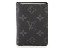 LOUIS VUITTON ルイヴィトン カードケース オーガナイザー･ドゥ ポッシュ モノグラム･エクリプス M61696【473】
