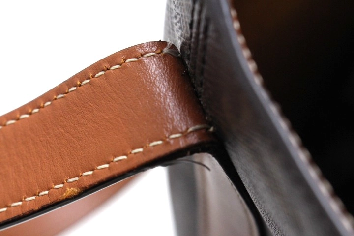 CELINE セリーヌ トリオンフ ミュージアムバッグ 194542BZJ タン PVC/レザー 【471】2143100515628