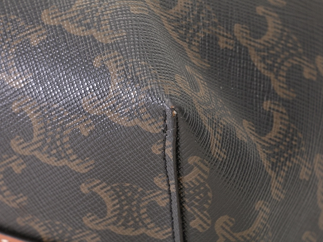 CELINE セリーヌ トリオンフ ミュージアムバッグ 194542BZJ タン PVC/レザー 【471】2143100515628