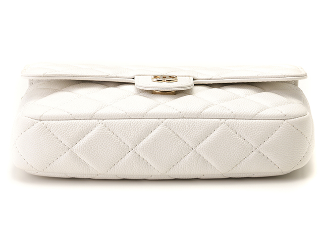 新作 国内配送 CHANEL フラップフォンケース シャネル ホワイト CHANEL シャネル マトラッセ フラップフォンケース AP2096