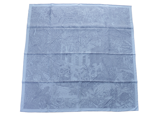 エルメス HERMES カレ 85 スカーフ ヴィンテージ レア 青 茶 ブルー AVVUMn8bOReRhOIDG7mA6SdIX7MMih